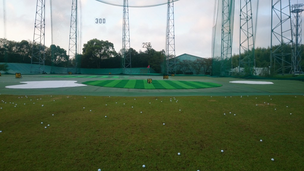 施工実績　マキトGG様　目標グリーン設置工事