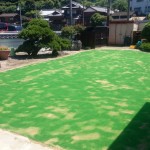 個人様宅砂入り人工芝工事