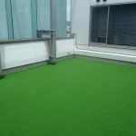 インドアネット、人工芝工事