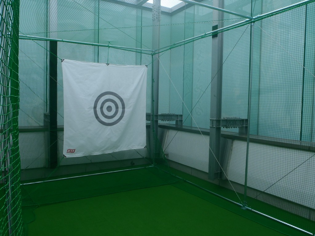 インドアネット、人工芝工事