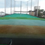 アメリカンゴルフプラザ美野島店様　場内人工芝張替工事