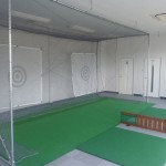 インドアゴルフネット工事