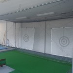 インドアゴルフネット工事