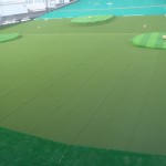 アメリカンゴルフプラザ美野島店様　場内人工芝張替工事