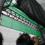 アメリカンゴルフプラザ美野島様、遮光ネット張替工事