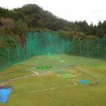 豊南ゴルフセンター様、人工芝張替工事