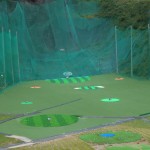豊南ゴルフセンター様、人工芝張替工事