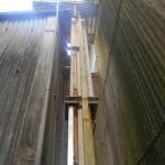 一ヶ岡ゴルフガーデン様、縦コンベア交換工事