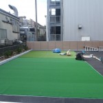 タキゲン福岡支店様　インドアゴルフネット新設工事