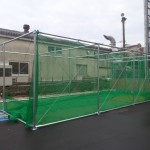 タキゲン福岡支店様　インドアゴルフネット新設工事