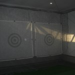 インドアネット、人工芝工事