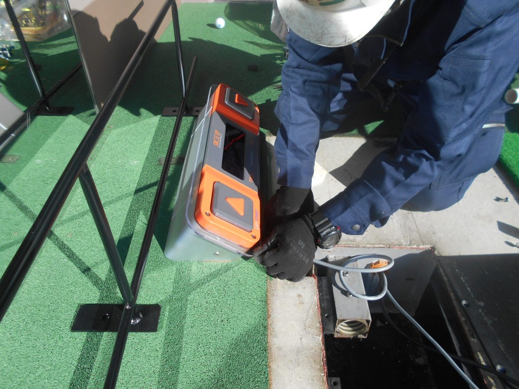 打席機械入れ替え工事