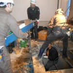 垂直コンベア入れ替え工事