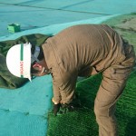 目標グリーン張替工事