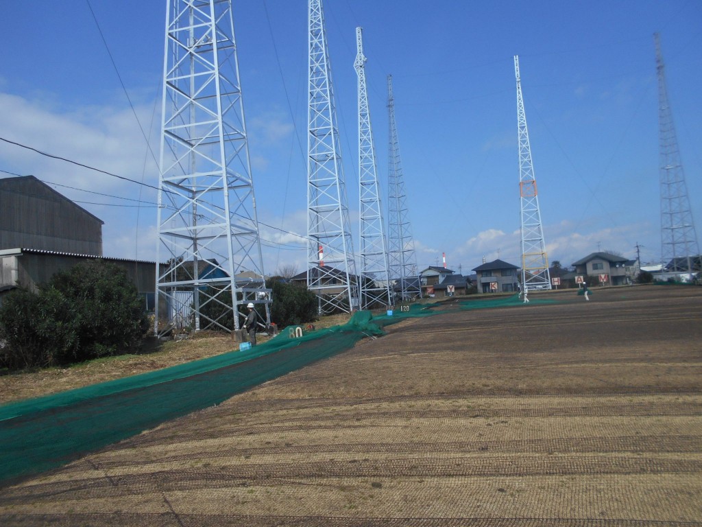 鶴海モダンゴルフセンター様防球ネット工事