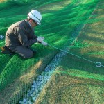 鶴海モダンゴルフセンター様防球ネット工事