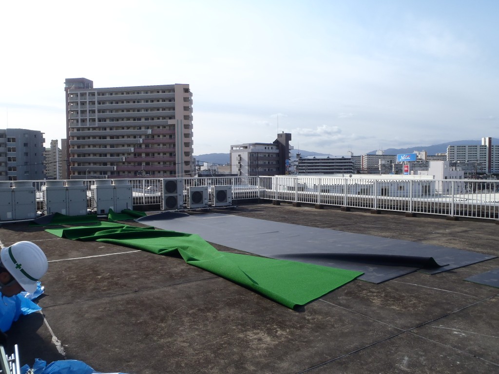 防球ネット及びパター練習場設置工事