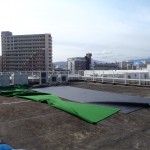 防球ネット及びパター練習場設置工事