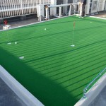 防球ネット及びパター練習場設置工事