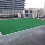 防球ネット及びパター練習場設置工事