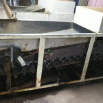 ボール洗浄機交換工事