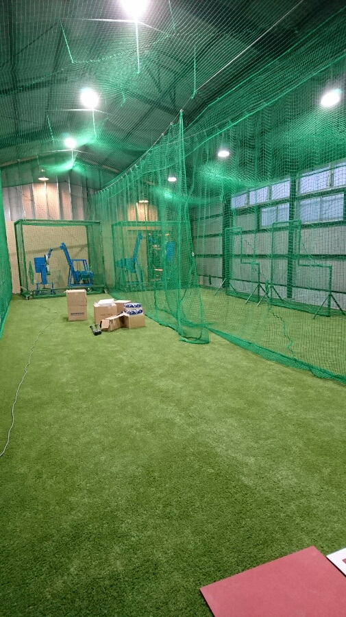 インドアバッティング場新設工事