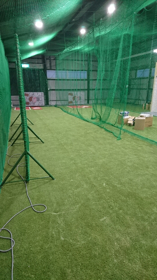 インドアバッティング場新設工事