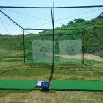 防球ネット、パター練習場設置工事