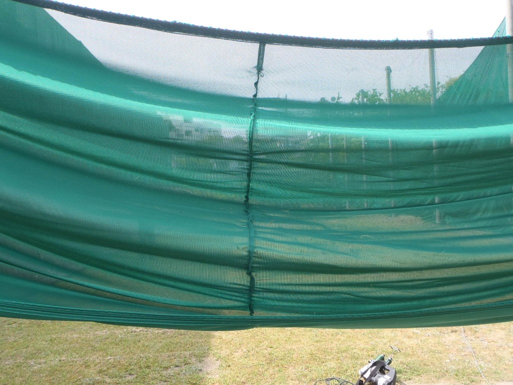 アーチェリーネット補修工事