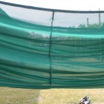 アーチェリーネット補修工事