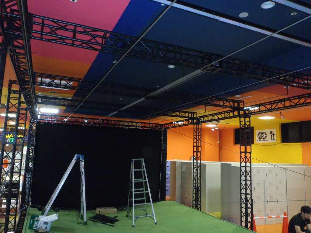 バッティングゲージネット設置工事