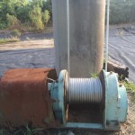 ワイヤー交換工事