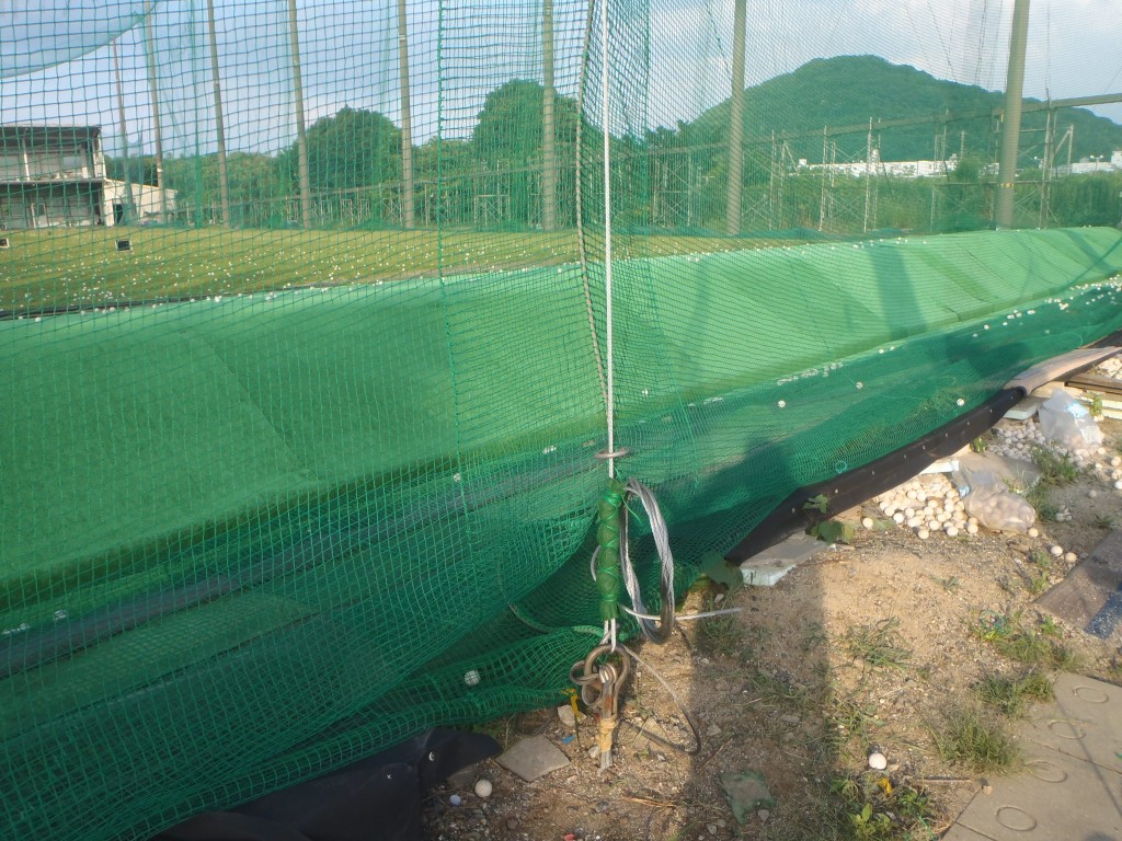 ワイヤー交換工事