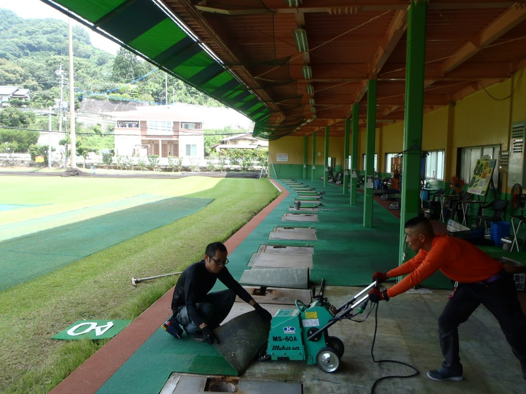 タイルカーペット張替工事