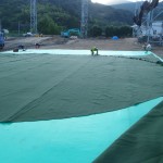 人工芝張替工事