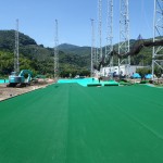 人工芝張替工事