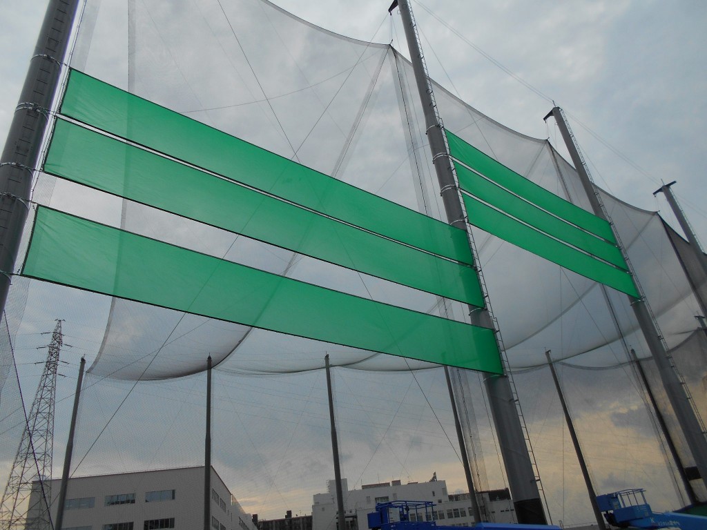 遮光ネット工事