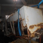 ボール洗浄機交換工事