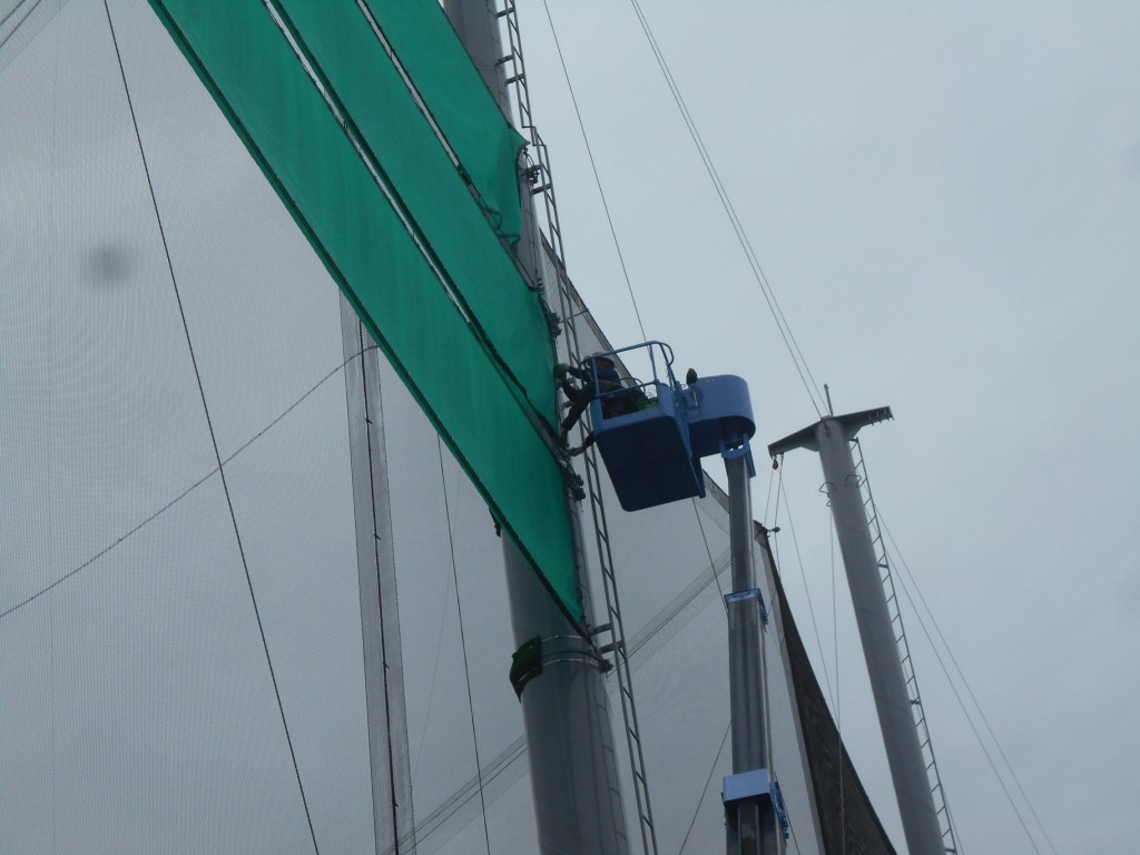 遮光ネット工事