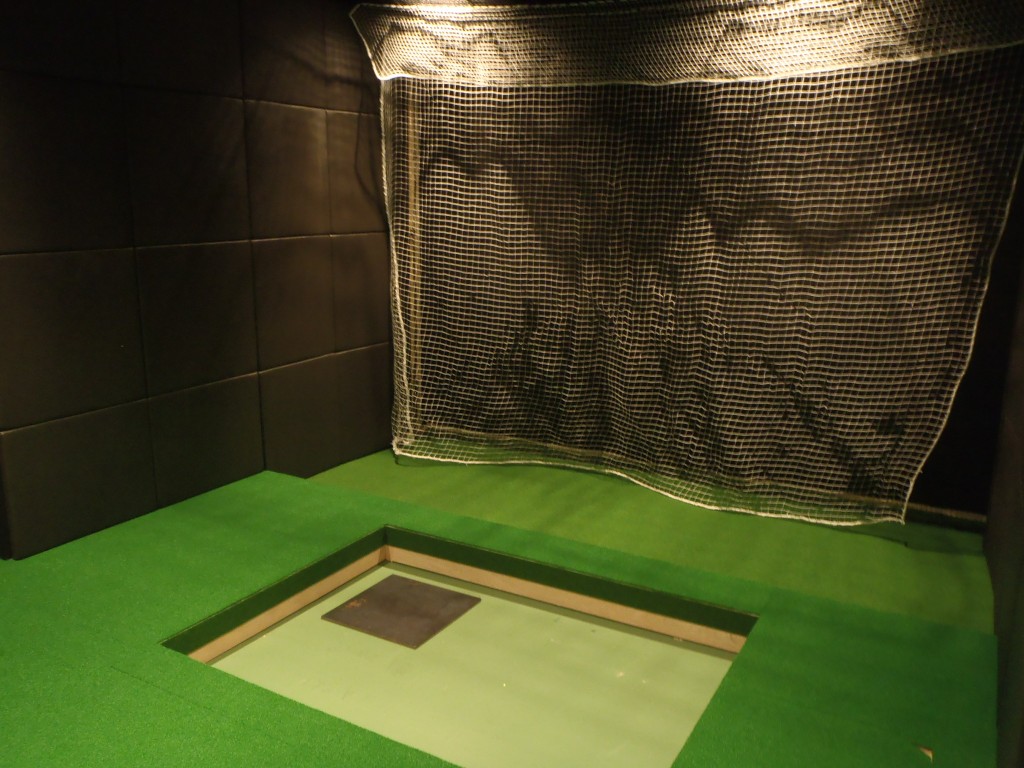 インドアゴルフネット工事