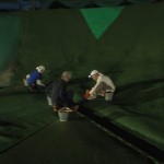 法面人工芝施工工事