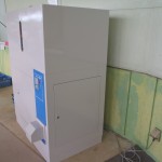 ボール販売機設置工事