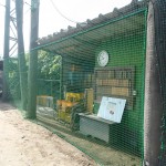 防球ネット補修工事