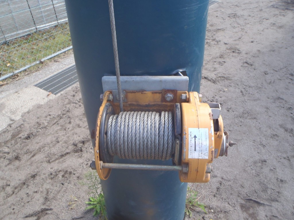 ワイヤー交換工事