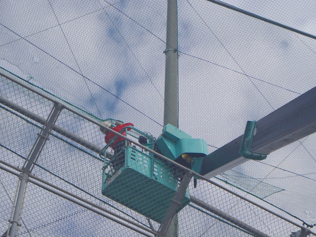 ネット補修工事