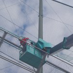 ネット補修工事