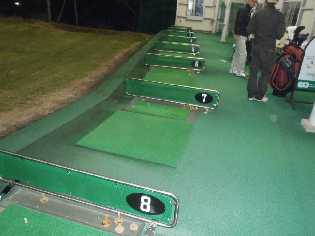 打席仕切入替工事