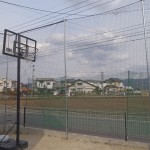 個人宅防球ネット設置工事