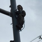 ワイヤー交換工事