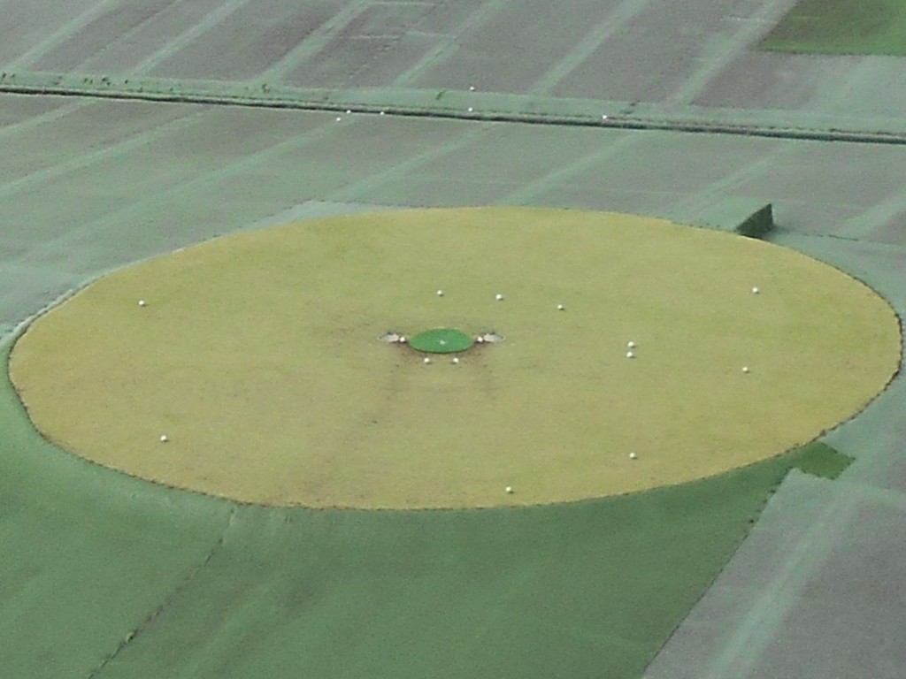 目標グリーン設置工事